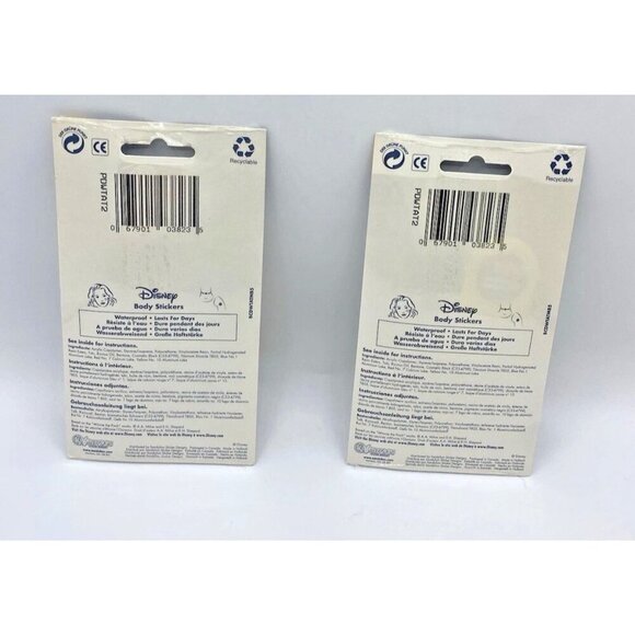Winnie The Pooh Body Stickers Sandy Lion Disney Vintage Unopened Lot of 2 Packs - Picture 2 of 14